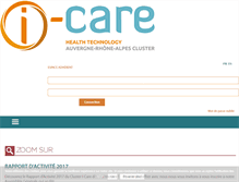 Tablet Screenshot of i-carecluster.org